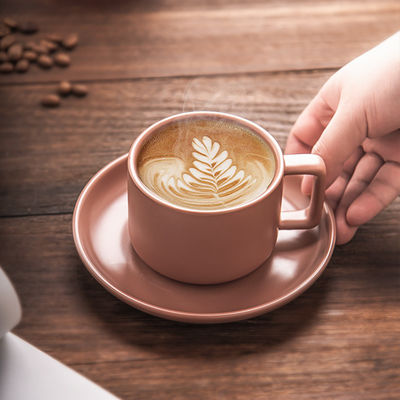 Drinkware Type Cups Saucers Handmade Ceramic Coffee Cup And Saucer Set For Afternoon Tea