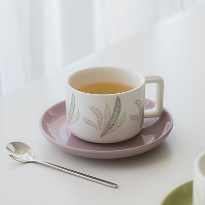 Porcelain Floral Tea Set Ceramic Tea Cups Saucers Mugs Coffee Set With 250ml Volume