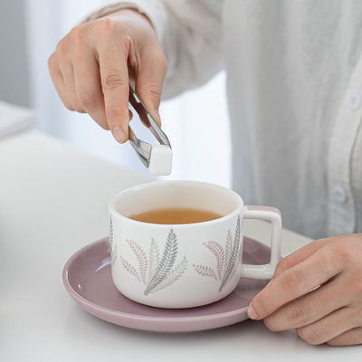 Porcelain Floral Tea Set Ceramic Tea Cups Saucers Mugs Coffee Set With 250ml Volume