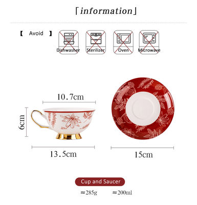 High Quality Ceramic Mug Supplier Modern Decoration Vintage Pattern Custom Logo Coffee Mug Ceramic Mug